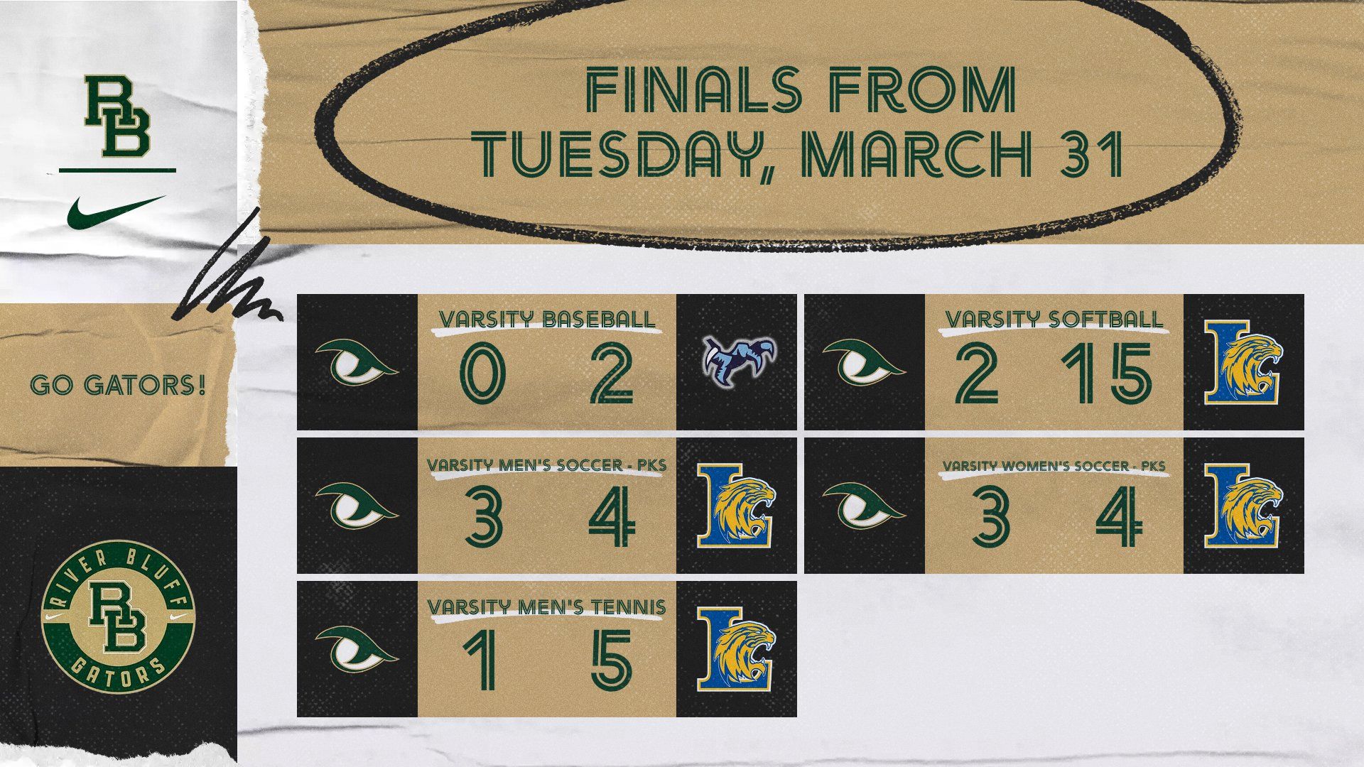 Finals From Tuesday 3 31 1775077625723